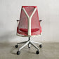 ハーマンミラー Herman Miller セイルチェア SAYL CHAIR デスクチェア オフィスチェア レッド ミドルバック イヴ・ベアール 2013年製 旧モデル 〓
