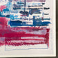 キース・O・アンダーソン Keith O Anderson 展覧会ポスター A MAJOR: ON THE WRONG SIDE 1990年 Galerie du Jour Agnes B 現代アート 額装品 ●