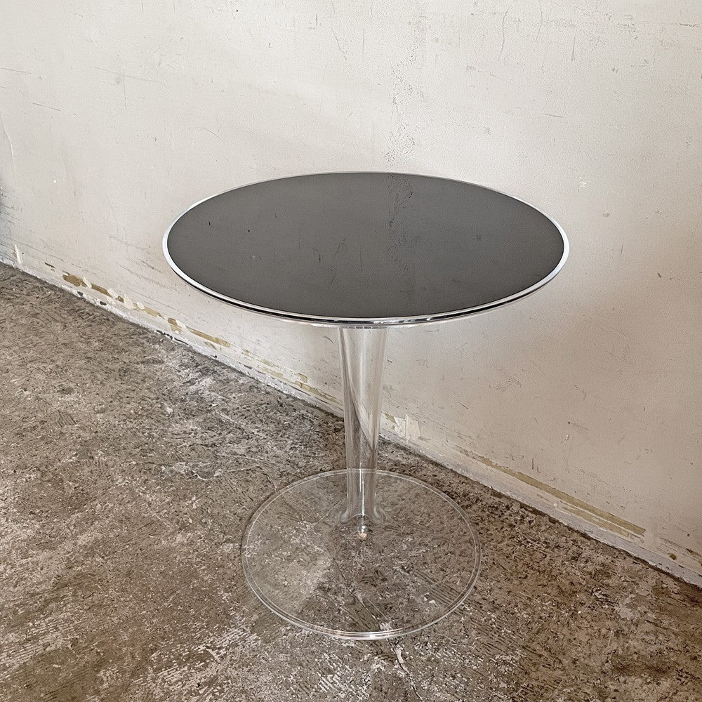 カルテル Kartell ティップトップ TIPTOP サイドテーブル ブラック PMMA フィリップ・スタルク Philippe Starck イタリア ■