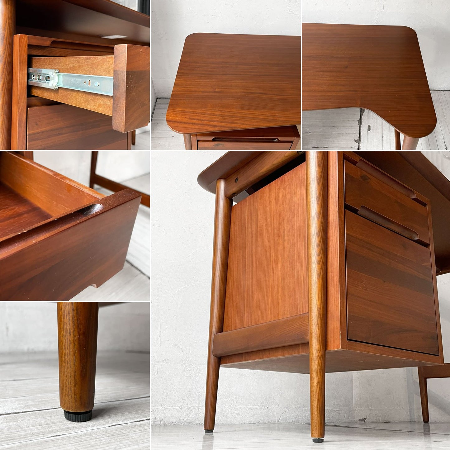 アクメファニチャー ACME Furniture ブルックス デスク BROOKS DESK ワークデスク 学習机 抽斗2杯 W120cm 定価￥88.000- ★
