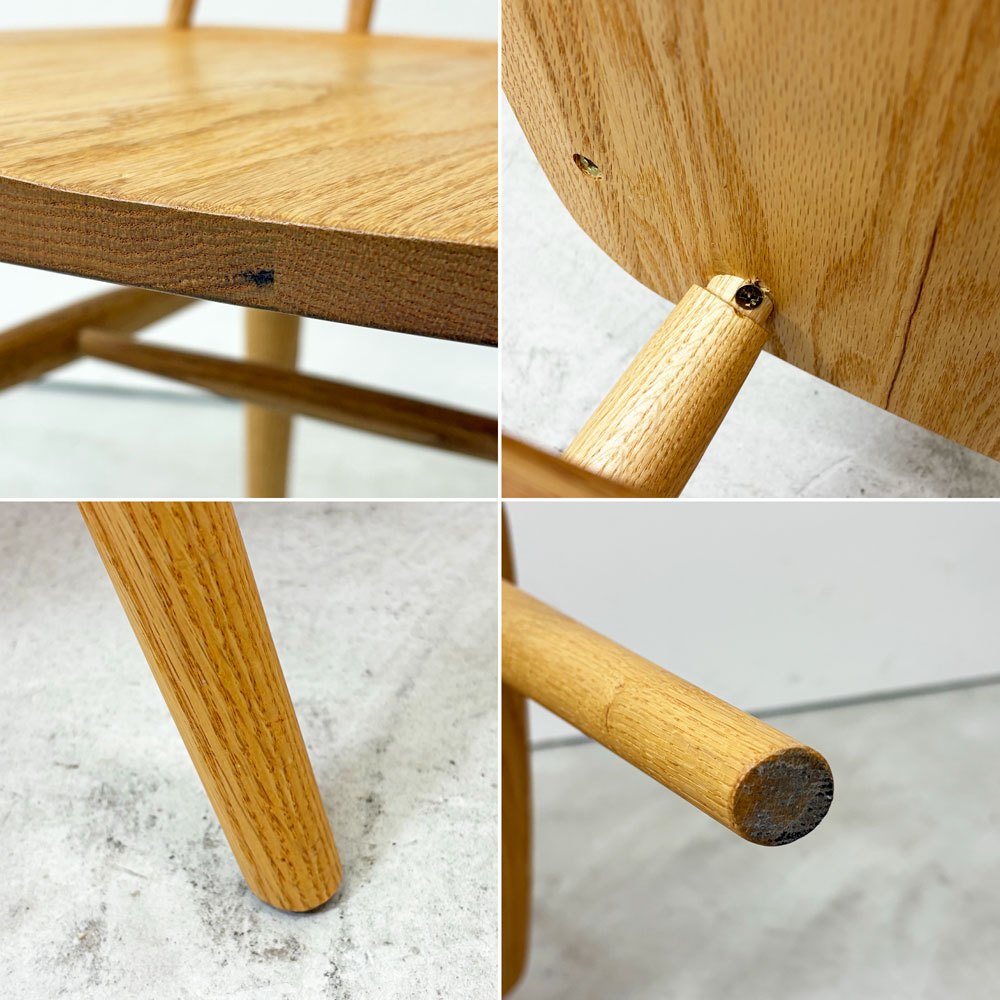 モモナチュラル MOMO Natural SB CHAIR ダイニングチェア オーク無垢材 オイルフィニッシュ ナチュラル ウィンザースタイル A ●