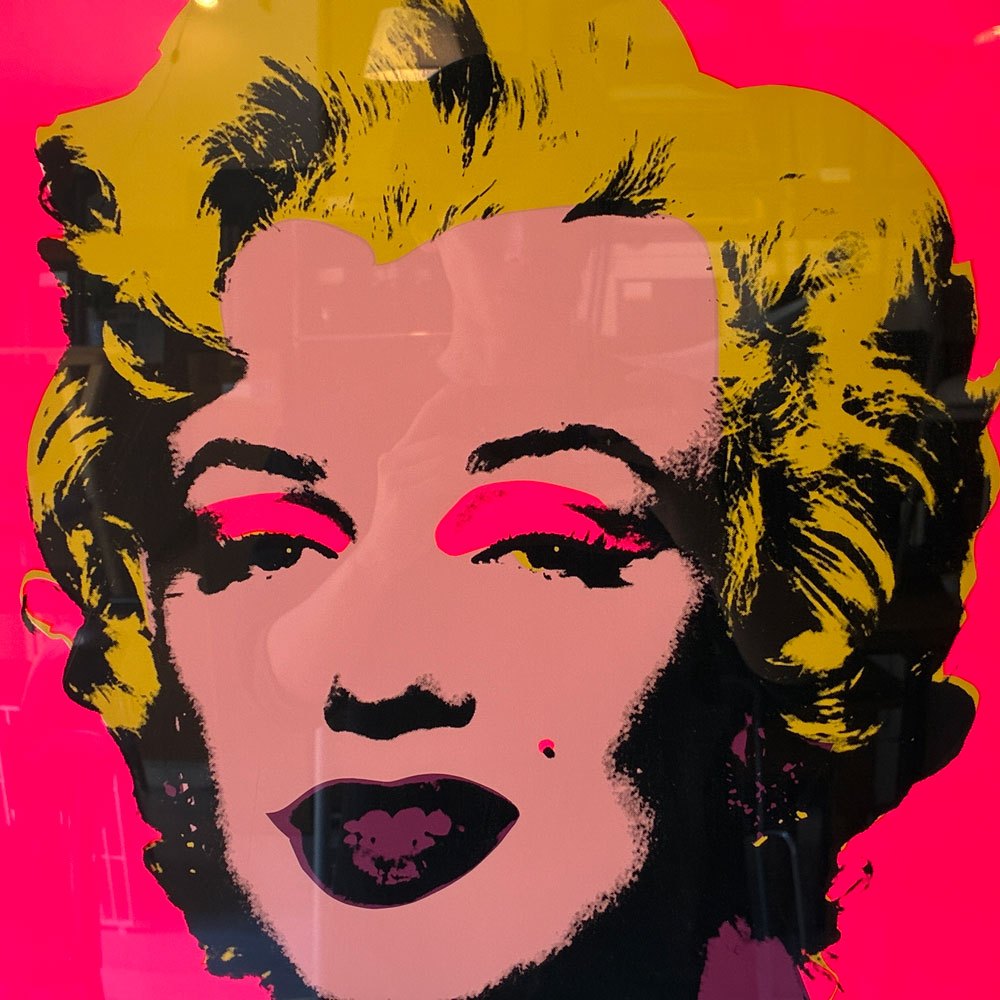 アンディウォーホル ANDY WARHOL マリリンモンロー サンデーモーニング版 Gallerie Binhold シルクスクリーン ポスター 額装 アクリル ★