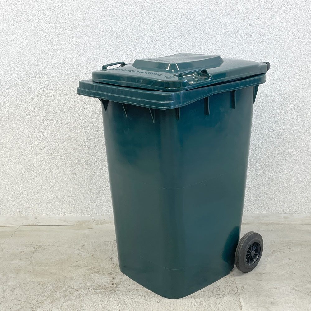 ダルトン DULTON プラスチック トラッシュカン 240L Model PT240 グリーン ダストボックス ゴミ箱　参考価格約25,300円 〓