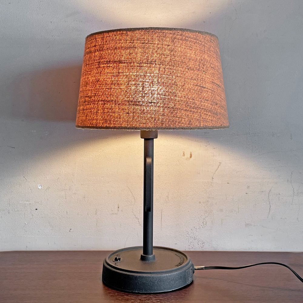 トラックファニチャー TRUCK FURNITURE テーブルランプ TABLE LAMP T-IN1 デスクライト コットンシェード 鋳鉄ベース ビンテージスタイル ■