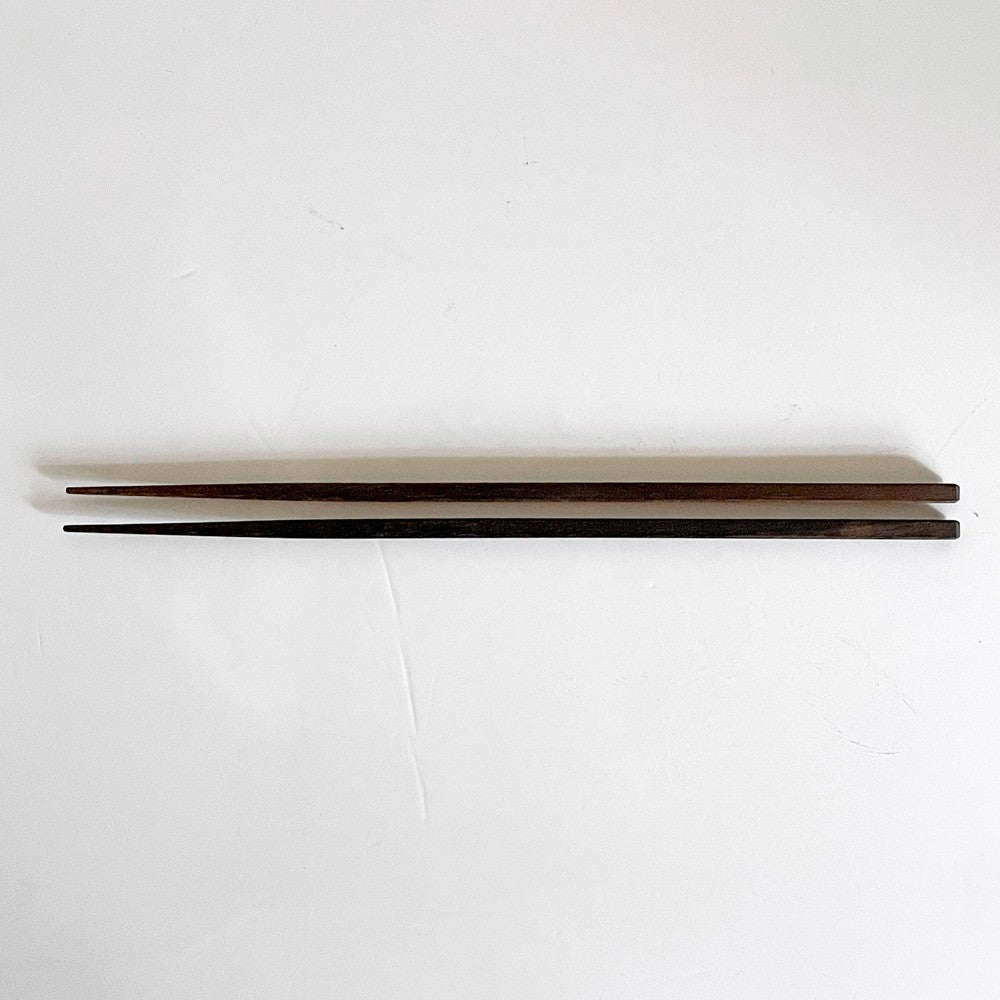 三谷龍二 Ryuji Mitani ローズウッド材 箸 約22cm カトラリー 木工 現代作家 B ■