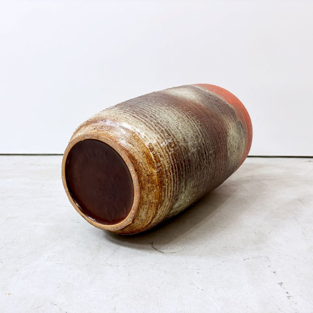 ファットラヴァ FAT LAVA フラワーベース 花瓶 壷 H54cm 西ドイツ West Germany ビンテージ ミッドセンチュリー ●
