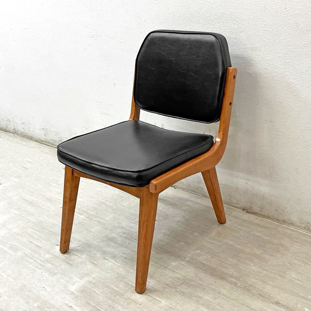 アクメファニチャー ACME Furniture シエラチェア SIERRA CHAIR ダイニングチェア ラバーウッド ビニールレザーシート B ●