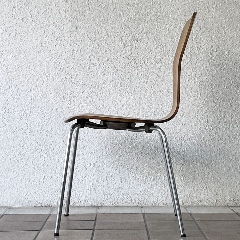 アスコ ASKO ニッケ Nikke ダイニングチェア model 9019 プライウッド Tapio Wirkkala ビンテージ 北欧家具 フィンランド 希少 ◇