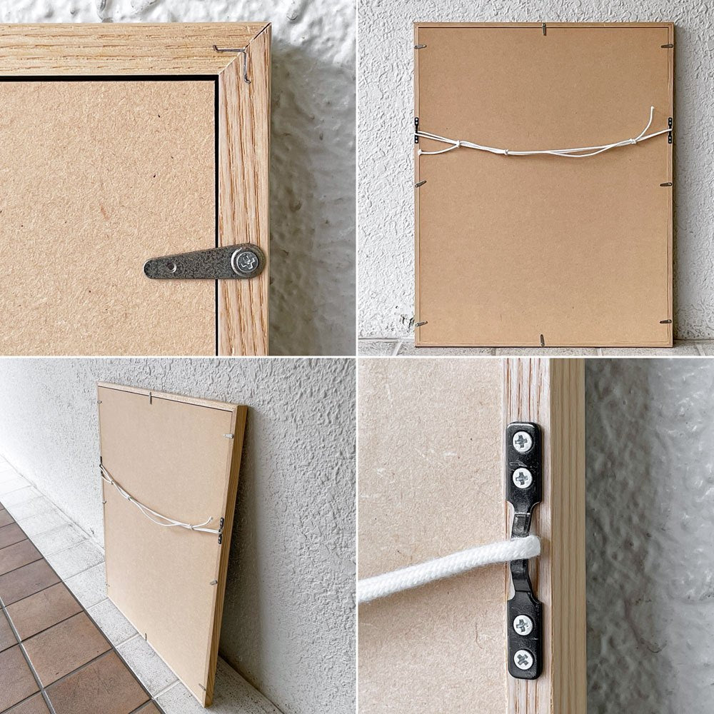 イデー IDEE ドナルド・サルタン Donald Sultan 「ブラックレモン Black lemons」 オフセット アートフレーム ポスター W51 × H64 cm 額装品 ◇