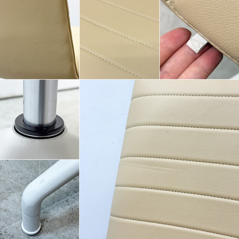 アンドリューワールド Andreu World フレックス エグゼクティブ Flex Executive ローバックチェア 回転式スターベース 本革 参考定価278,630円 ●