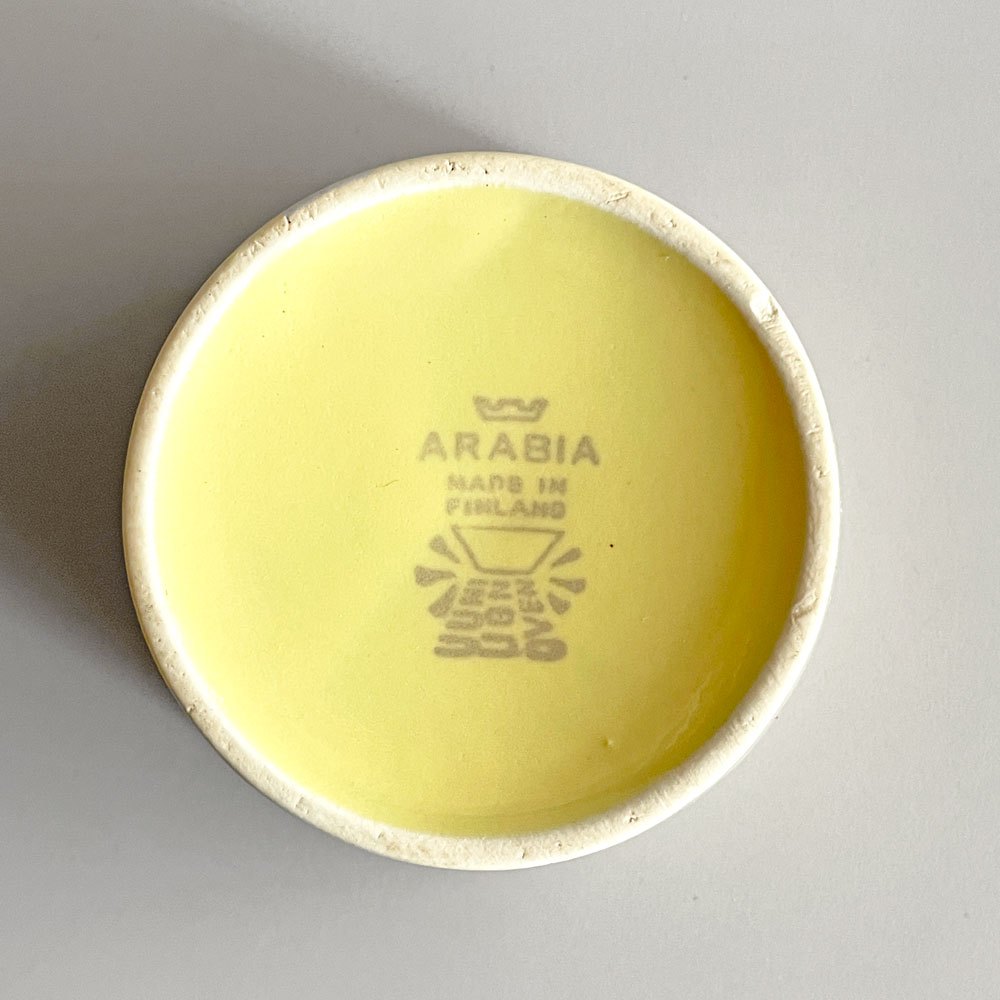アラビア ARABIA キルタ KILTA キャニスター イエロー カイフランク Kaj Franck フィンランド 北欧ビンテージ ■