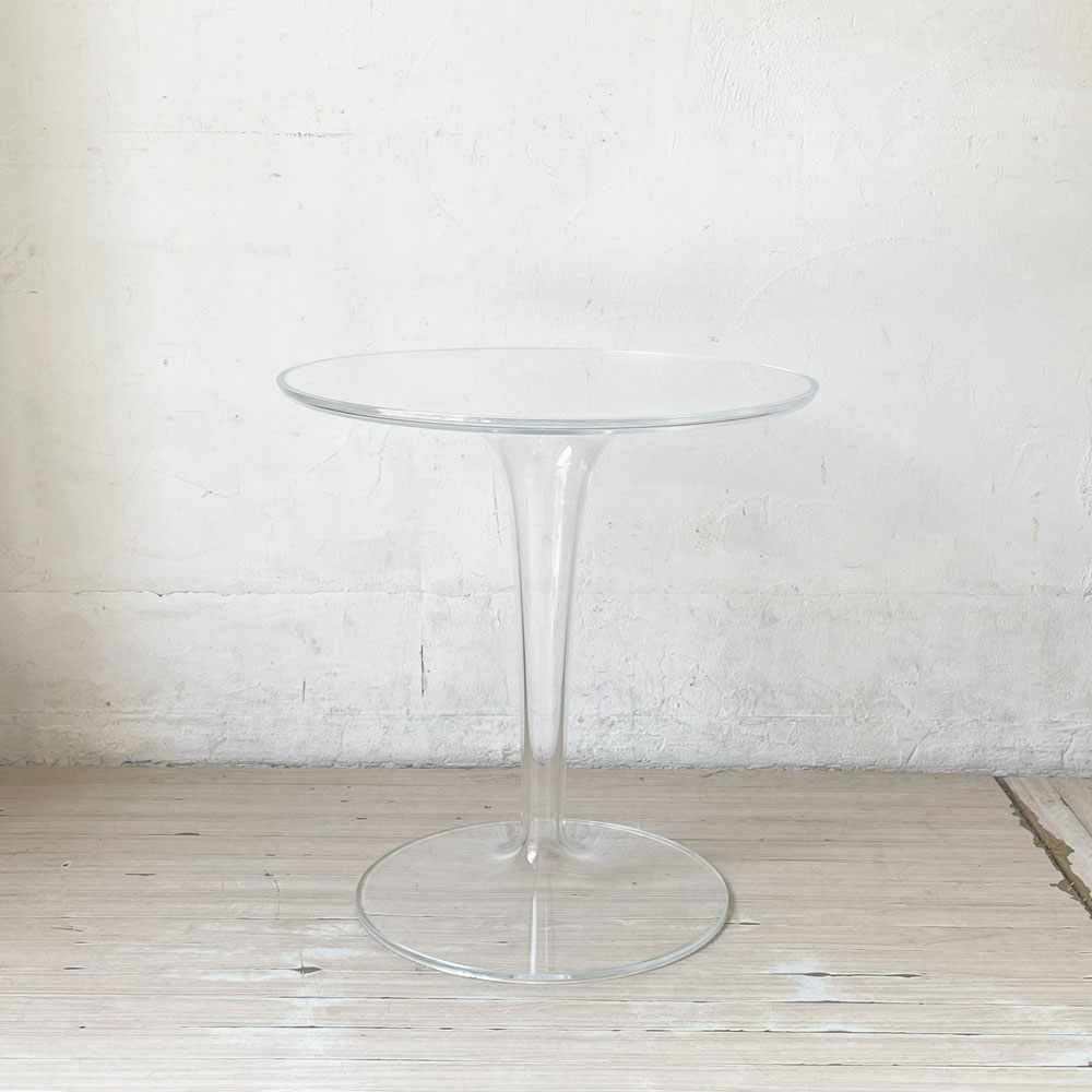 カルテル Kartell ティップトップ サイドテーブル Tiptop sidetable クリスタル crystal 参考52500円 ★