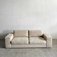 ボーコンセプト BoConcept インターノ Interno Ⅲ 2シーターソファ 2人掛け W217cm カバーリングファブリック オフホワイト系 スチール脚 デンマーク 廃番 〓