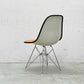 ハーマンミラー Herman Miller サイドシェルチェア セカンド 2nd FRP ナウガレザー エッフェルベース イームズ ビンテージ 〓