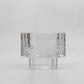 イッタラ iittala クーシ kuusi キャンドルホルダー モミの木 12角形 W6cm フィンランド 北欧雑貨 80s ビンテージ ●