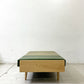 グラフ graf × 相合家具 SOGO デイベッドベンチ Day bed bench ホワイトアッシュ材 レザー w171cm ●