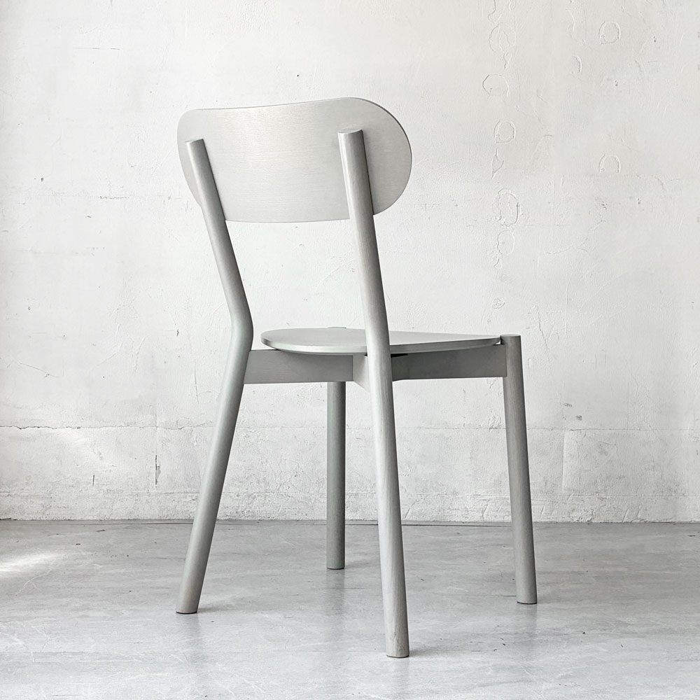 カリモクニュースタンダード KARIMOKU NEW STANDARD キャストールチェア CASTOR CHAIR スタッキング BIG-GAME グレイングレー 定価￥47.300- ★