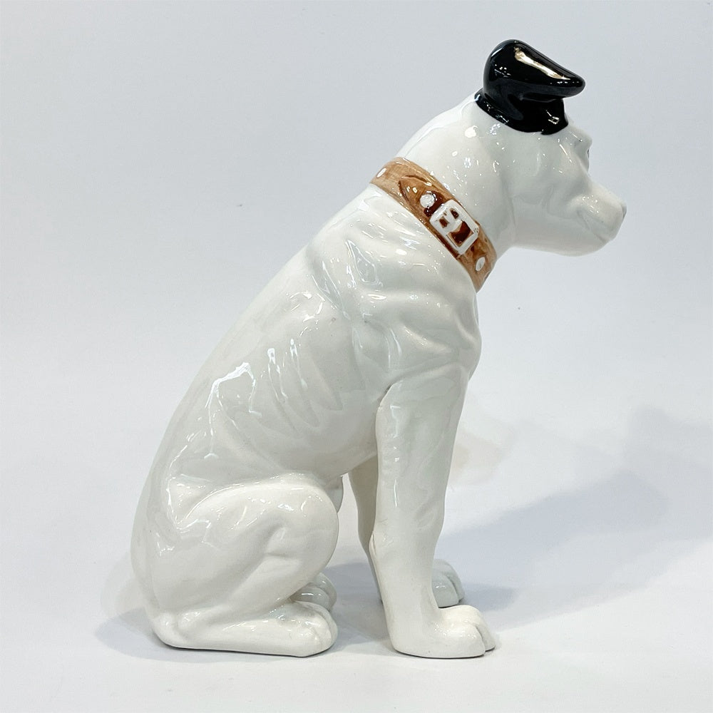 ビクター犬 Victor ニッパー君 Nipper 犬 陶器製 高さ23cm オブジェ 置物 インテリア 昭和レトロ ★
