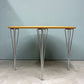 フリッツハンセン Fritz Hansen B603 スーパー円テーブル Bテーブル ダイニングテーブル 100x100cm ピート・ヘイン アルネ・ヤコブセン 北欧家具 2002年製 ◎