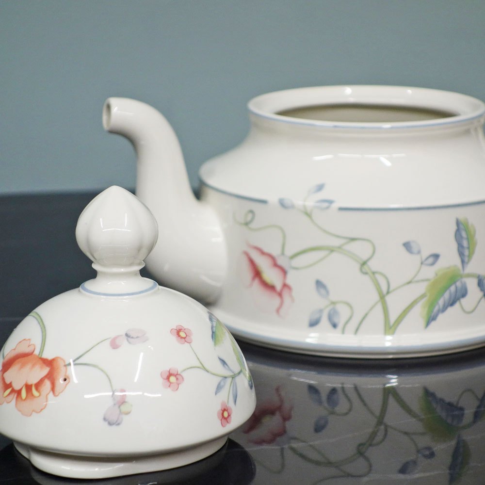 ビレロイ&ボッホ Villeroy & Boch アルベルティーナ Albertina ティーポット 廃盤品 ドイツ ◎