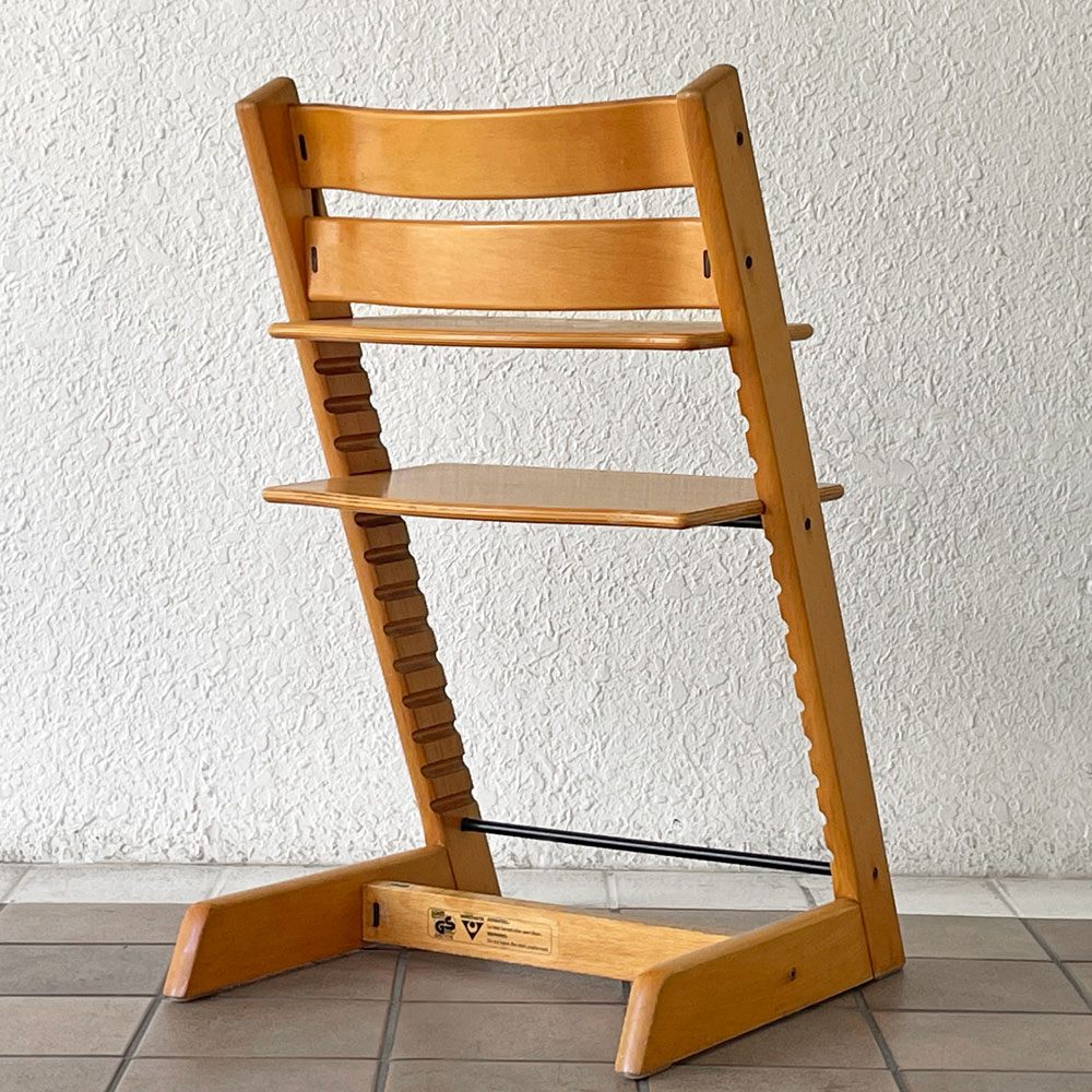 ストッケ STOKKE トリップトラップ TRIPP TRAPP ベビーチェア キッズチェア S/N0～ノルウェー 北欧家具 ナチュラル ◇