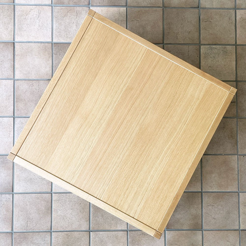 ノーウェアライクホーム NOWHERE LIKE HOME ピープル PEOPLE センターテーブル オーク材 w77cm 関家具 展示未使用品 ◇