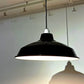パシフィックファニチャーサービス P.F.S ホーロー ペンダントライト ENAMEL LAMP SHADE 14 ソケットコード付き ブラック ●