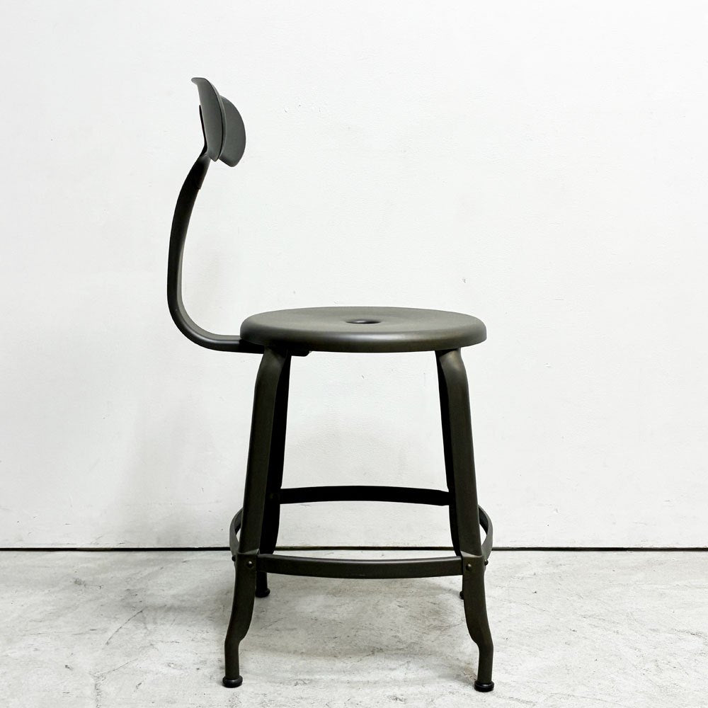 フェールトラヴァイユ FER TRAVAIL ニコルチェア NICOLLE Chair SH45 ダイニングチェア スチール マットクリア仕上げ 別注モデル インダストリアル フランス E ●