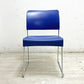 ヴィトラ Vitra シムチェア Sim chair スタッキングチェア ジャスパーモリソン ブルー 参考定価￥50,600 C ●