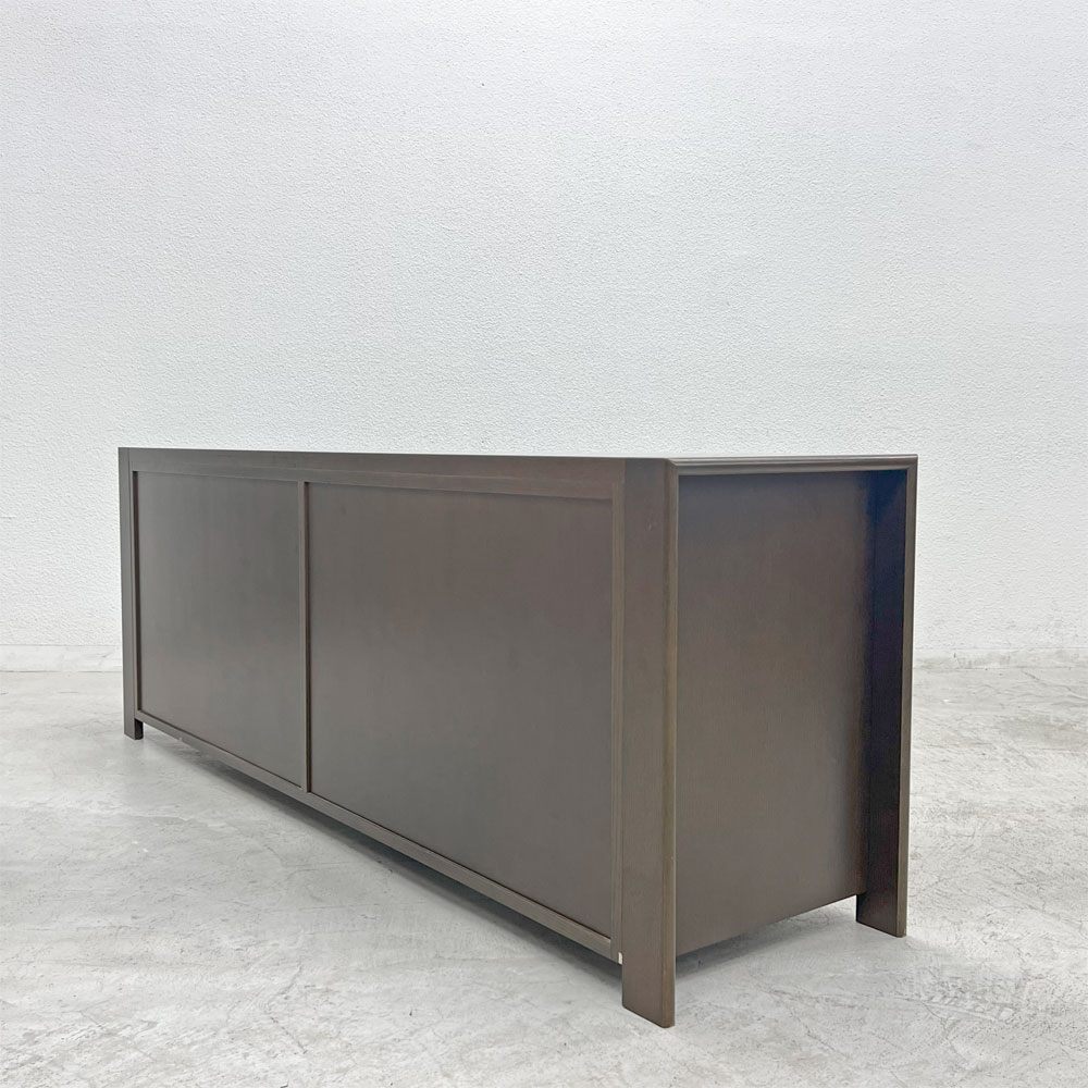 ワイスワイス WISE WISE YS-206 キャビネット サイドボード Side board cabinet オーク材 ブラウン 〓