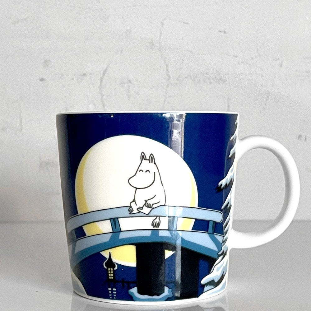 アラビア ARABIA ムーミンマグ MOOMIN ウィンターナイト 2006年 冬 トーベ・ヤンソン フィンランド 北欧食器 ■