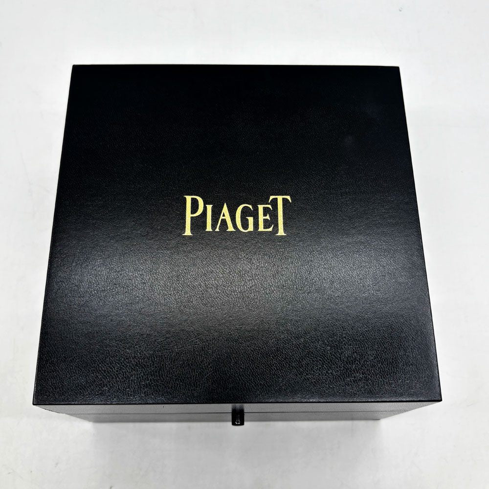 ピアジェ PIAGET 時計 ウォッチボックス ケース 純正ボックス 箱のみ ブラック 冊子付き スイス A ●
