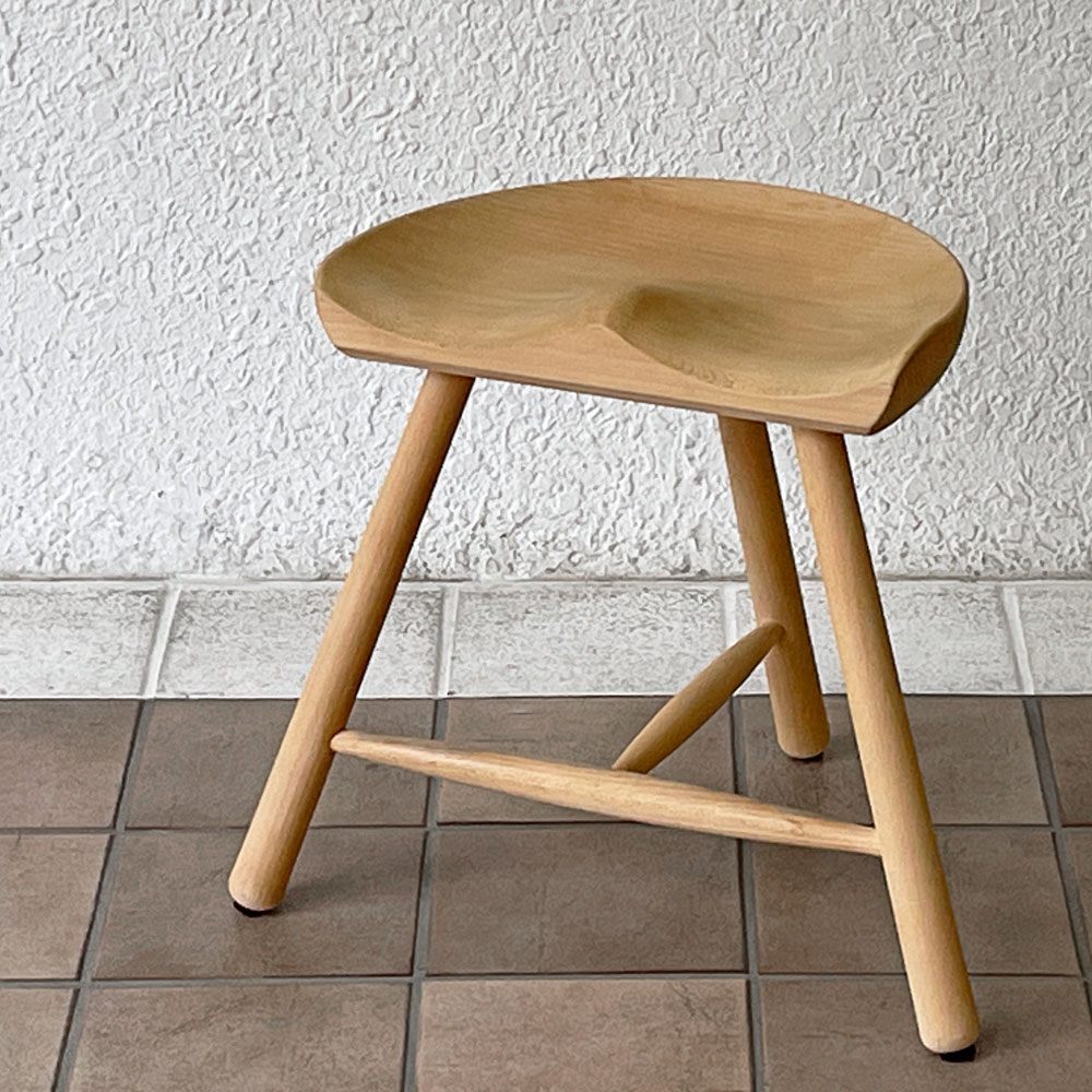 ワーナー Werner シューメーカーチェア Shoemaker Chair NO.42 スツール ビーチ材 ラーズ・ワーナー デンマーク ◇