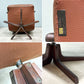 ベルグファニチャー Berg Furniture ラウンジチェア シングルソファ オーク材 本革 ブラウン 北欧 デンマーク ◎