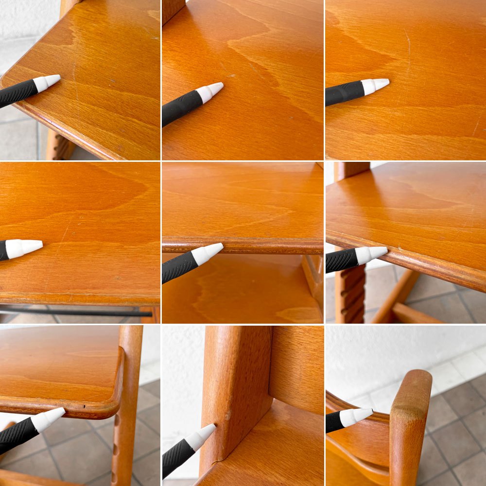 ストッケ STOKKE トリップトラップ TRIPP TRAPP ベビーチェア キッズチェア S/N無し ノルウェー 北欧家具 ◇