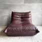 リーンロゼ ligne roset トーゴ TOGO 1シーターソファ 1Pソファ 合成皮革 ミッシェル・デュカロワ Michel Ducaroy ♪