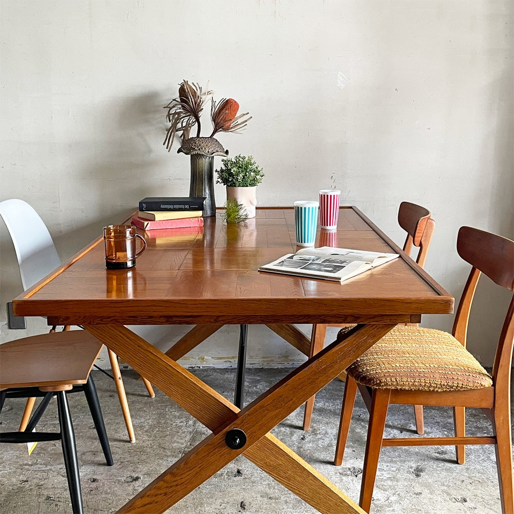 パシフィックファニチャーサービス P.F.S オペレーションBテーブル OPERATION B TABLE Lサイズ ダイニングテーブル W152cm 定価￥181,500- ■