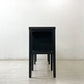 クレイト＆バレル Crate&Barrel バロネット Baronet コンソールシェルフ 収納棚 W152.5cm USA 米国 モダンデザイン ●