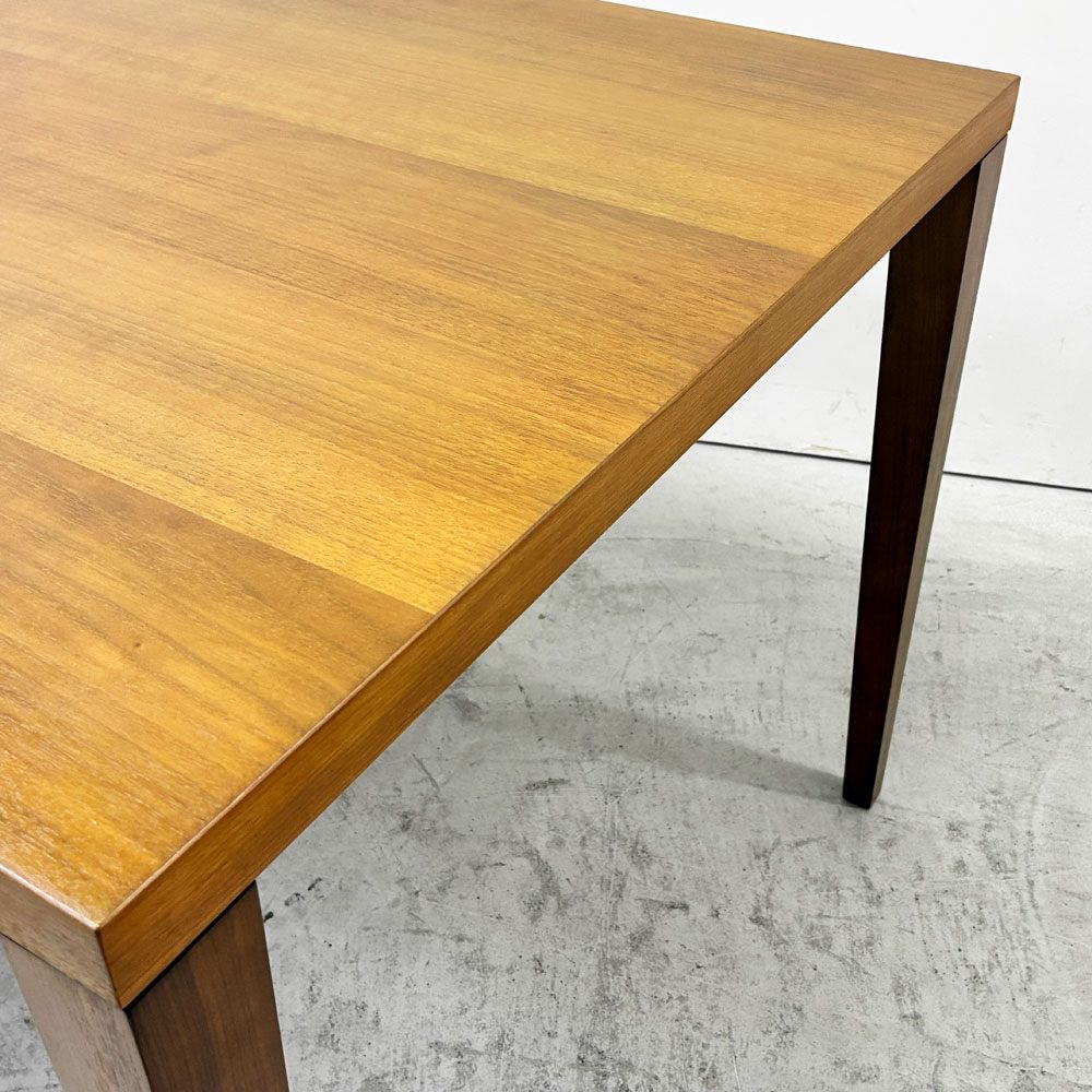 アクタス ACTUS エフビー FB ダイニングテーブル ウォールナット ウレタン塗装 テーパーレッグ W170cm 参考定価￥116,600- ●