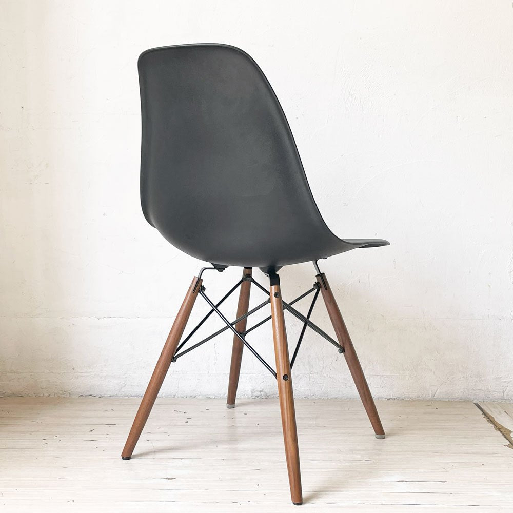 ハーマンミラー Herman Miller サイドシェルチェア ポリプロピレン製 ブラック ドゥエルレッグ C&R イームズ ミッドセンチュリー ★