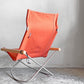ニーチェアX  NY chair X フォールディングチェア ロッキング 折り畳み ナチュラル×レンガ MoMA 藤栄 新居 猛 ■