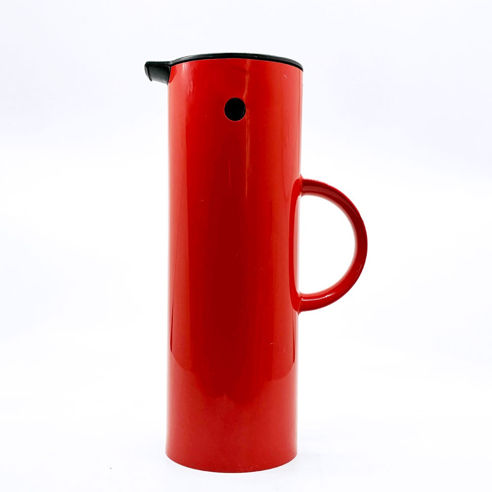 ステルトン Stelton バキュームジャグ Vacuum Jug EM77 レッド 1000ml ローカルストッパー エリック・マグヌッセン デンマーク 北欧雑貨 ●
