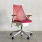 ハーマンミラー Herman Miller セイルチェア SAYL CHAIR デスクチェア オフィスチェア レッド ミドルバック イヴ・ベアール 2013年製 旧モデル 〓