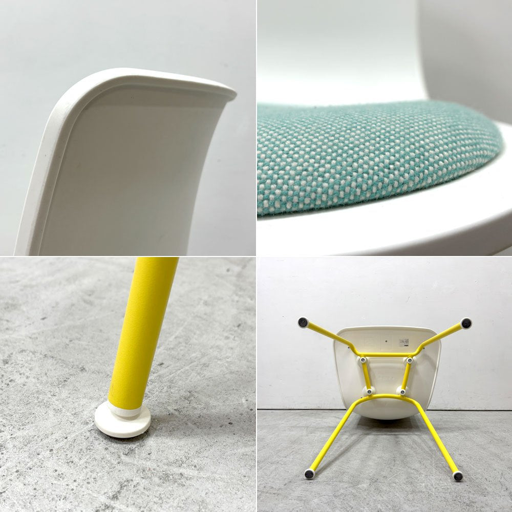 ヴィトラ Vitra ハル カラーチューブ HAL Color Tube シートパッド付 ダイニングチェア ジャスパー モリソン 限定モデル ●