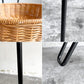イデー IDEE ワラビー WALLABY SIDE TABLE サイドテーブル ラタン スチール ブラック ナチュラルデザイン ■