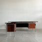 シバストファニチャー Sibast Furniture オフィスデスク No.275 ローズウッド×スチール サブデスク付 W204cm アルネ・ヴォッダー デンマーク 北欧ビンテージ 〓