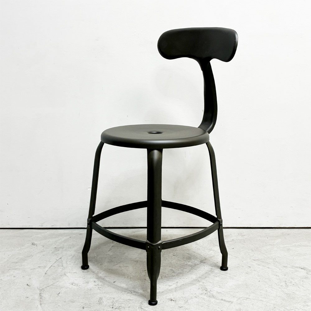 フェールトラヴァイユ FER TRAVAIL ニコルチェア NICOLLE Chair SH45 ダイニングチェア スチール マットクリア仕上げ 別注モデル インダストリアル フランス C ●