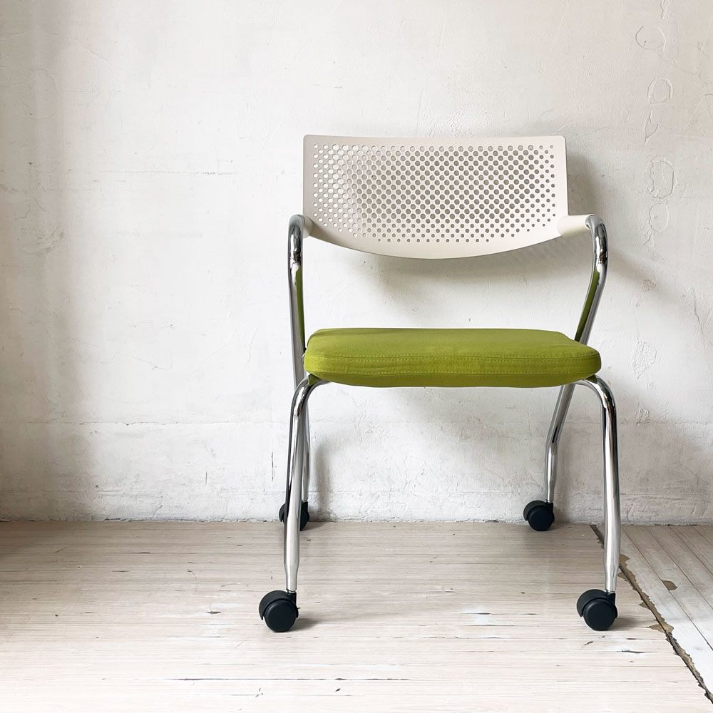 ヴィトラ vitra ビザロール Visaroll アームチェア ミーティングチェア デスクチェア スタッキング アントニオ・チッテリオ A ★