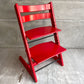 ストッケ STOKKE トリップトラップ TRIPP TRAPP ベビーチェア キッズチェア レッド S/N3～ ノルウェー 北欧家具 ♪