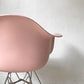 ハーマンミラー Herman Miller アームシェルチェア ポリプロピレン エッフェルベース DAR ピンク イームズ ミッドセンチュリー ★